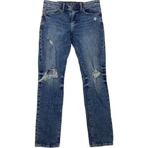 American Eagle 31 X 30 Jeans Super Skinny Next Level Flex Ne(x)t Distressed Hole